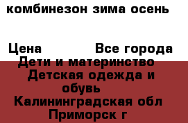 комбинезон зима осень  › Цена ­ 1 200 - Все города Дети и материнство » Детская одежда и обувь   . Калининградская обл.,Приморск г.